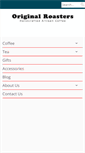 Mobile Screenshot of originalroasterscoffee.com